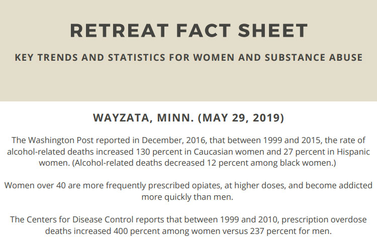 The Retreat: Fact Sheet